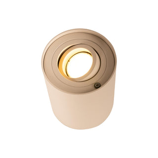 TUBE - Lampe de table - Ø 9,6 cm - LED 3 StepDim - GU10 - 1x5W 2700K - Taupe