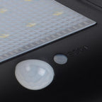 BASIC - Applique murale - Énergie solaire - LED - 1x3W 2700K - IP44 - Détecteur de mouvement et jour/nuit - Noir