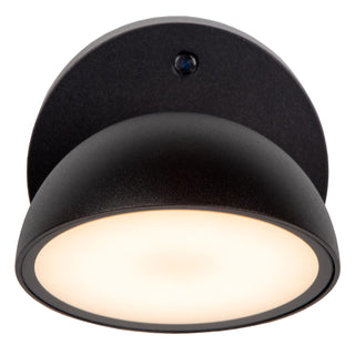 FINN - Applique murale Intérieur/Extérieur - LED - 1x12W 3000K - IP54 - Détecteur jour/nuit - Noir