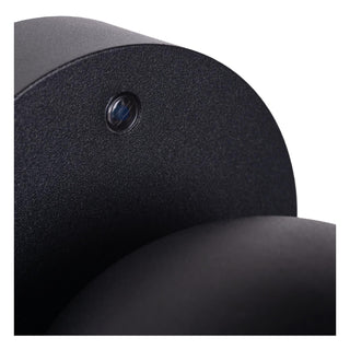 FINN - Applique murale Intérieur/Extérieur - LED - 1x12W 3000K - IP54 - Détecteur jour/nuit - Noir