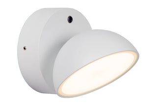FINN - Applique murale Intérieur/Extérieur - LED - 1x12W 3000K - IP54 - Détecteur jour/nuit - Blanc