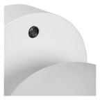 FINN - Applique murale Intérieur/Extérieur - LED - 1x12W 3000K - IP54 - Détecteur jour/nuit - Blanc
