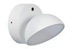 FINN - Applique murale Intérieur/Extérieur - LED - 1x12W 3000K - IP54 - Détecteur jour/nuit - Blanc