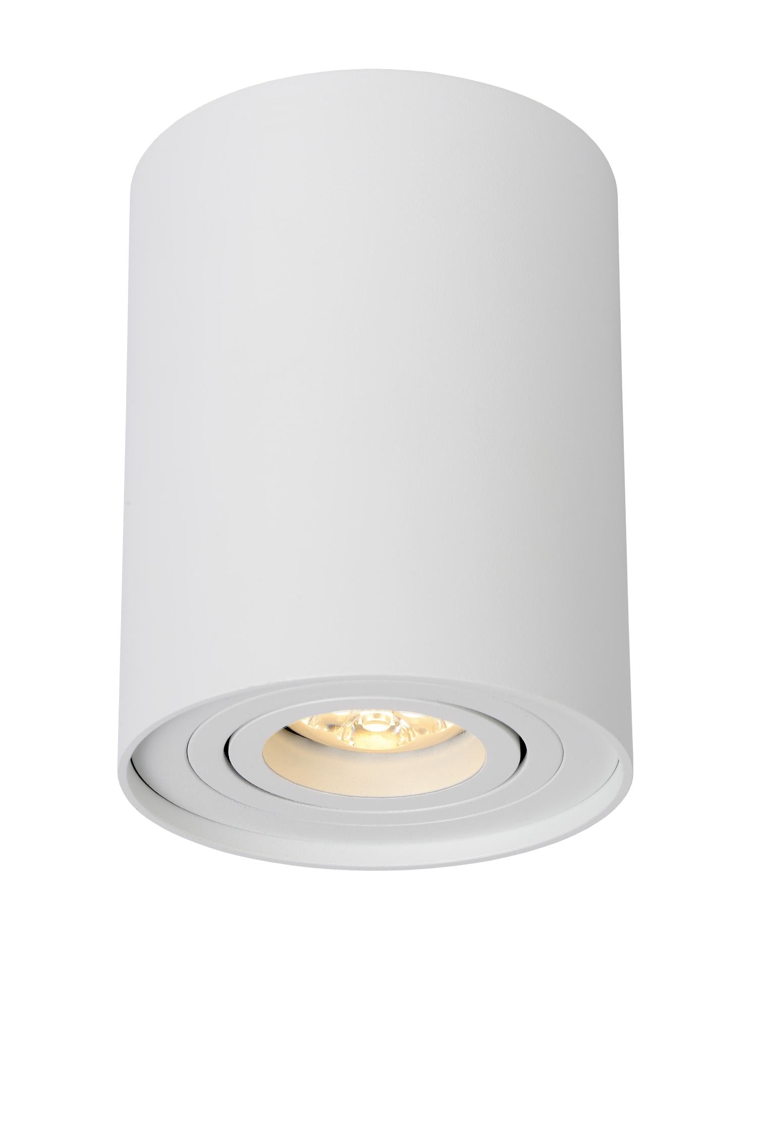 TUBE - Plafondspot - Ø 9,6 cm - 1xGU10 - Wit