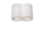 TUBE - Plafondspot - 2xGU10 - Wit