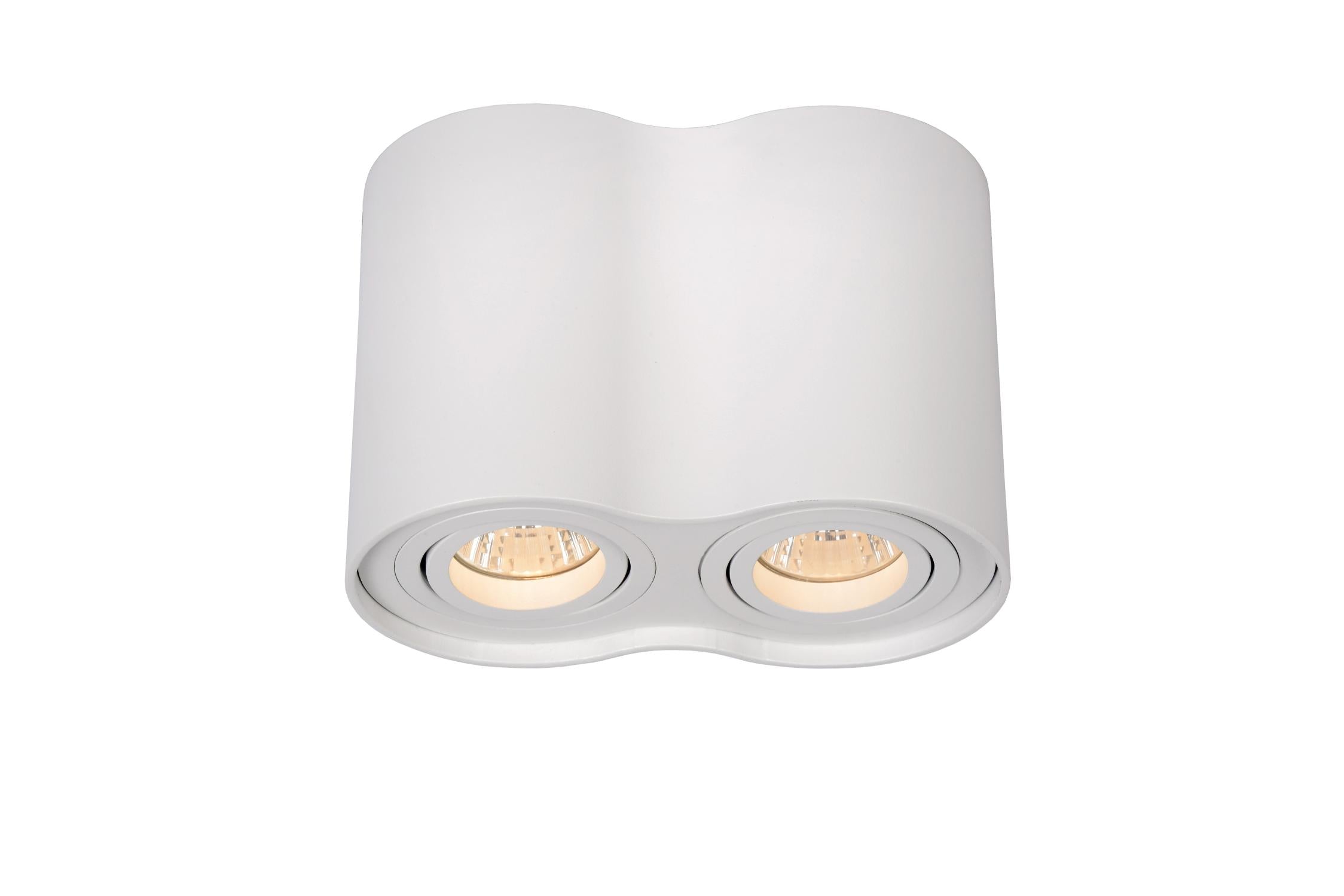 TUBE - Plafondspot - 2xGU10 - Wit