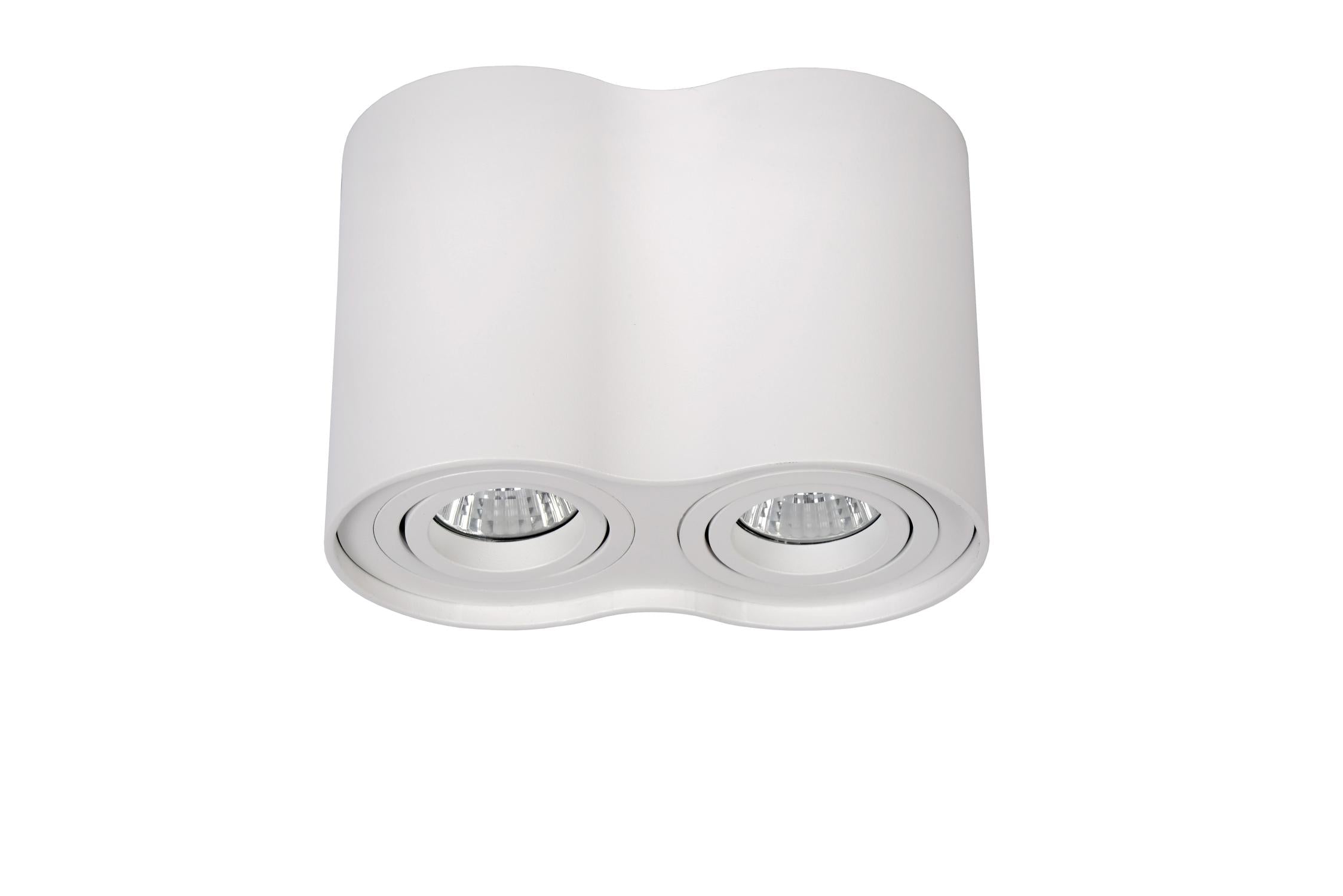 TUBE - Plafondspot - 2xGU10 - Wit