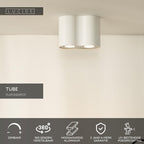TUBE - Plafondspot - 2xGU10 - Wit