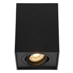 TUBE - Spot plafonnier - 1xGU10 - Noir
