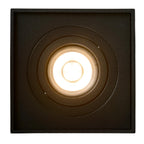TUBE - Spot plafonnier - 1xGU10 - Noir