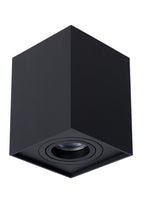 TUBE - Spot plafonnier - 1xGU10 - Noir