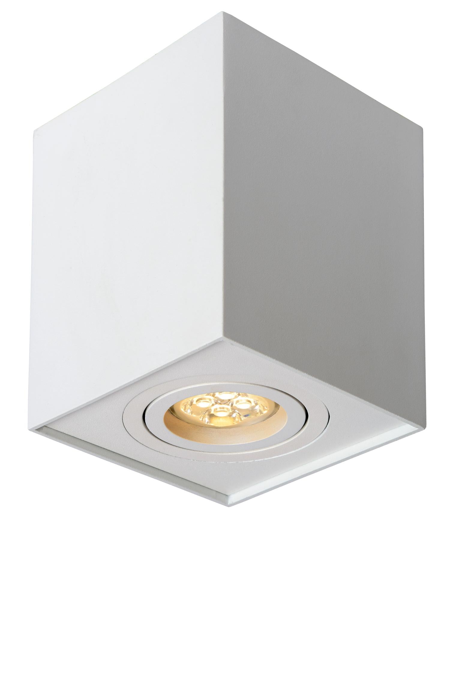 TUBE - Spot plafonnier - 1xGU10 - Blanc