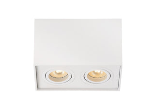 TUBE - Ceiling spot - 2xGU10 - White