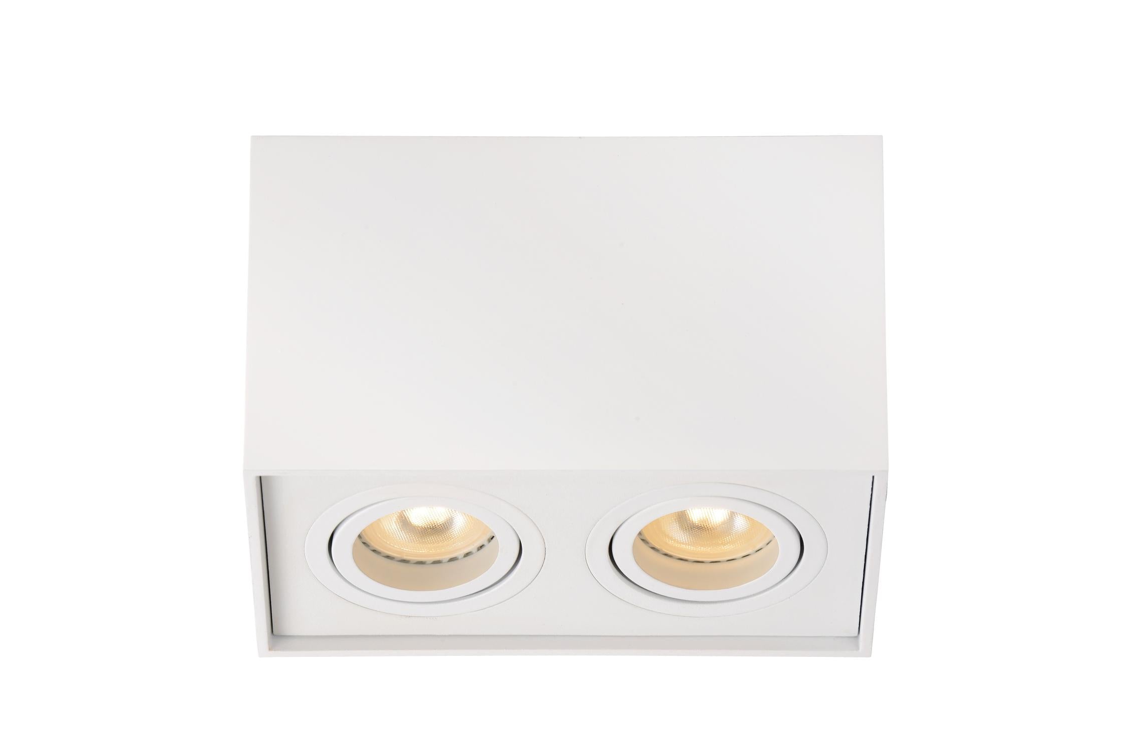 TUBE - Ceiling spot - 2xGU10 - White
