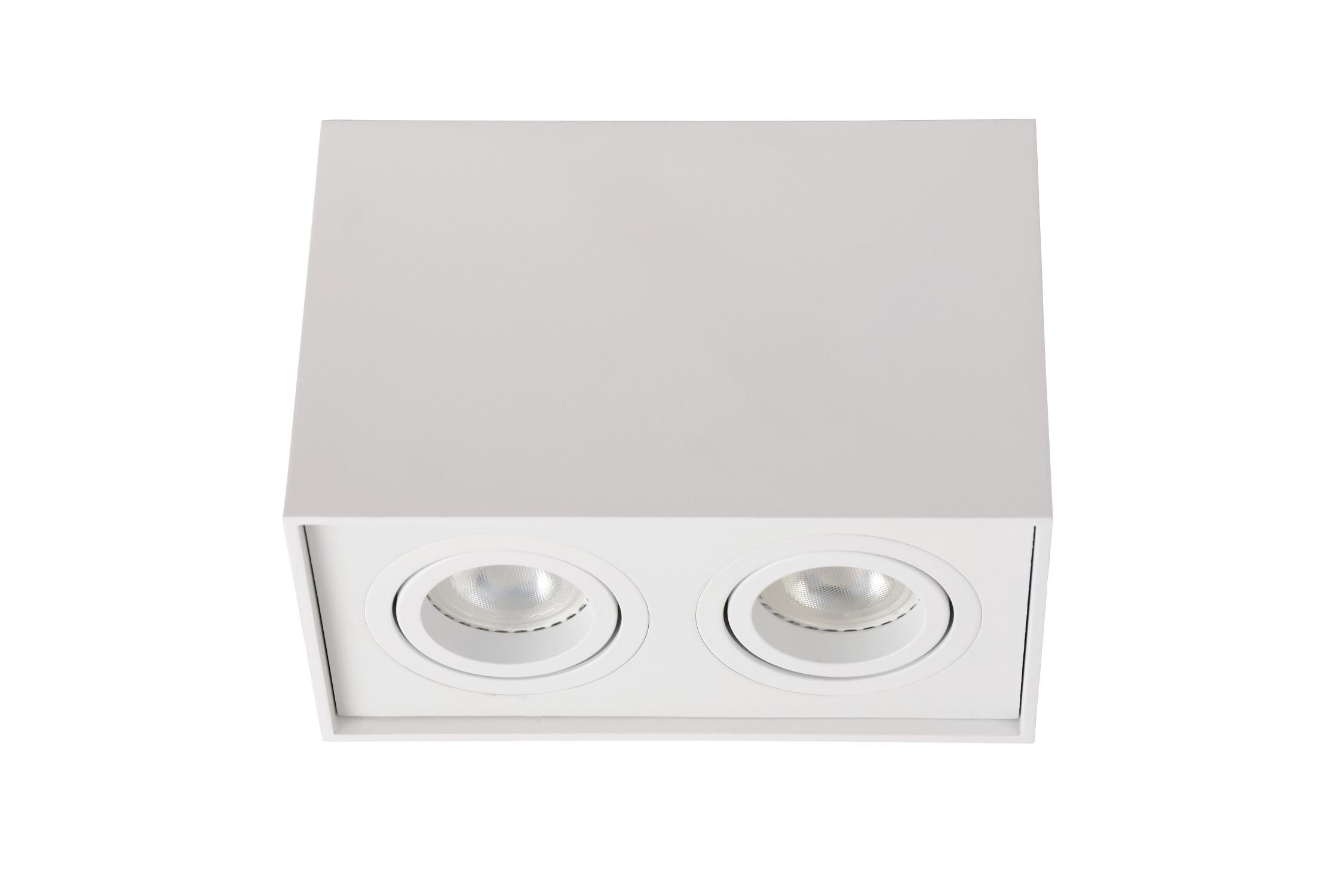 TUBE - Ceiling spot - 2xGU10 - White