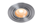 TUBE - Spot encastré - Ø 9,2 cm - 1xGU10 - Chrome mat