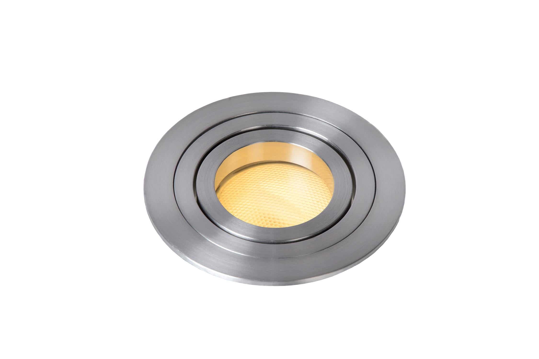 TUBE - Spot encastré - Ø 9,2 cm - 1xGU10 - Chrome mat