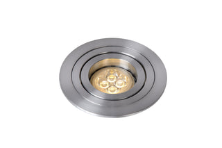 TUBE - Spot encastré - Ø 9,2 cm - 1xGU10 - Chrome mat