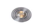 TUBE - Spot encastré - Ø 9,2 cm - 1xGU10 - Chrome mat