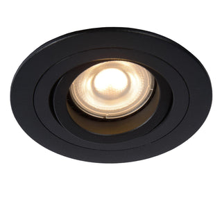 TUBE - Spot encastré - Ø 9,2 cm - 1xGU10 - Noir
