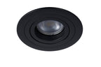 TUBE - Spot encastré - Ø 9,2 cm - 1xGU10 - Noir