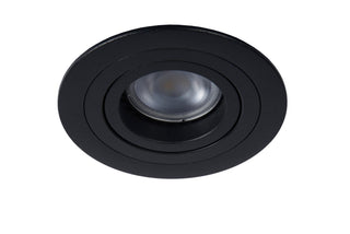 TUBE - Spot encastré - Ø 9,2 cm - 1xGU10 - Noir