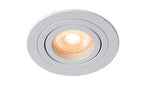 TUBE - Inbouwspot - Ø 9,2 cm - 1xGU10 - Wit