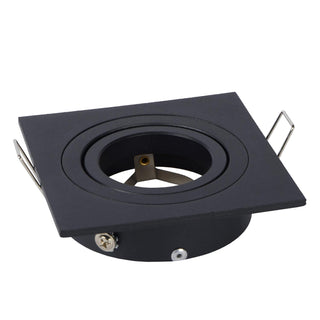 TUBE - Inbouwspot - 1xGU10 - Zwart