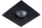 TUBE - Inbouwspot - 1xGU10 - Zwart