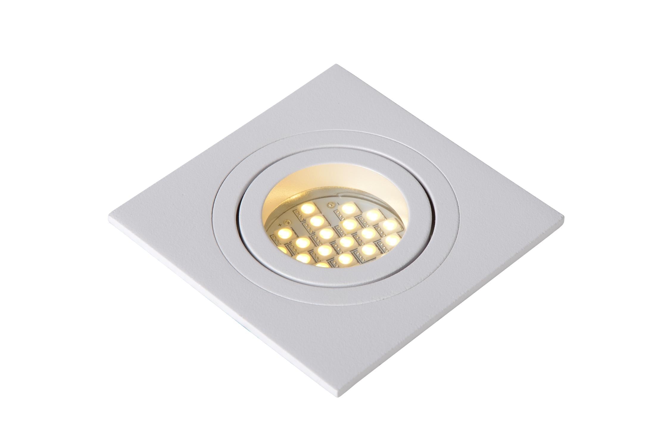 TUBE - Inbouwspot - 1xGU10 - Wit