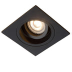 EMBED - Inbouwspot - 1xGU10 - Zwart