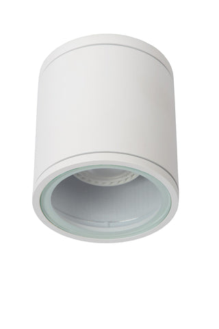 AVEN - Plafondspot Badkamer - Ø 9 cm - 1xGU10 - IP65 - Wit