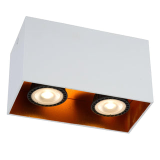 BIDO - Plafondspot - 2xGU10 - Wit