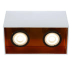 BIDO - Plafondspot - 2xGU10 - Wit