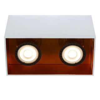 BIDO - Plafondspot - 2xGU10 - Wit