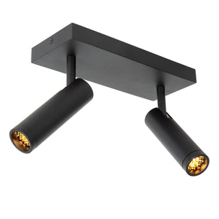 GRADO - Plafondspot - 2xGU10 (MR11) - Zwart