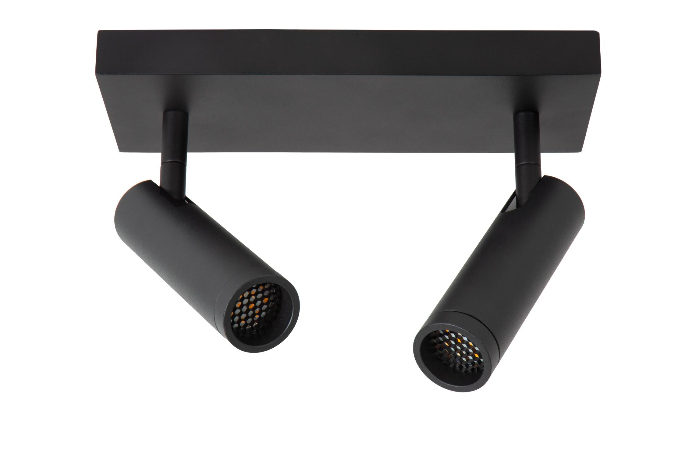 GRADO - Plafondspot - 2xGU10 (MR11) - Zwart