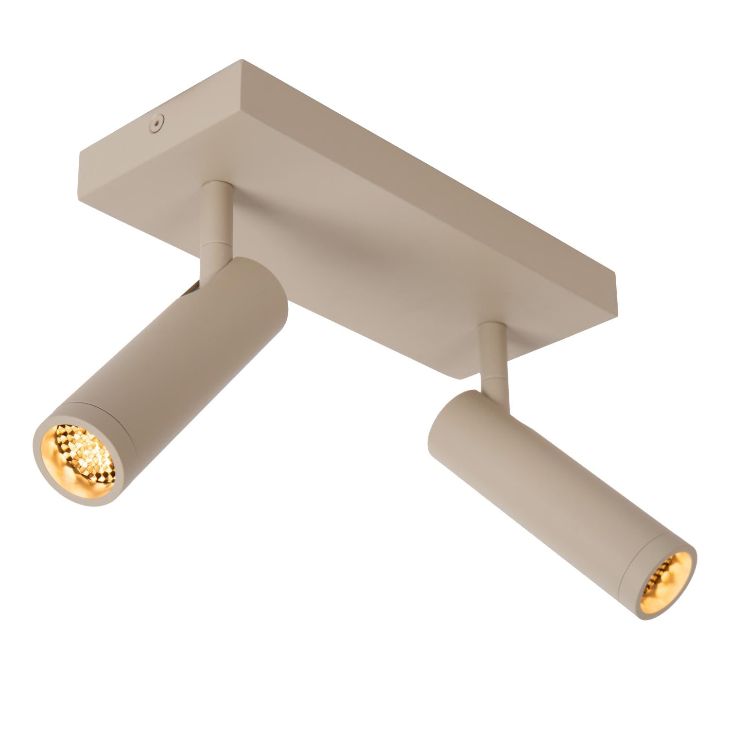GRADO - Spot plafonnier - 2xGU10 (MR11) - Taupe