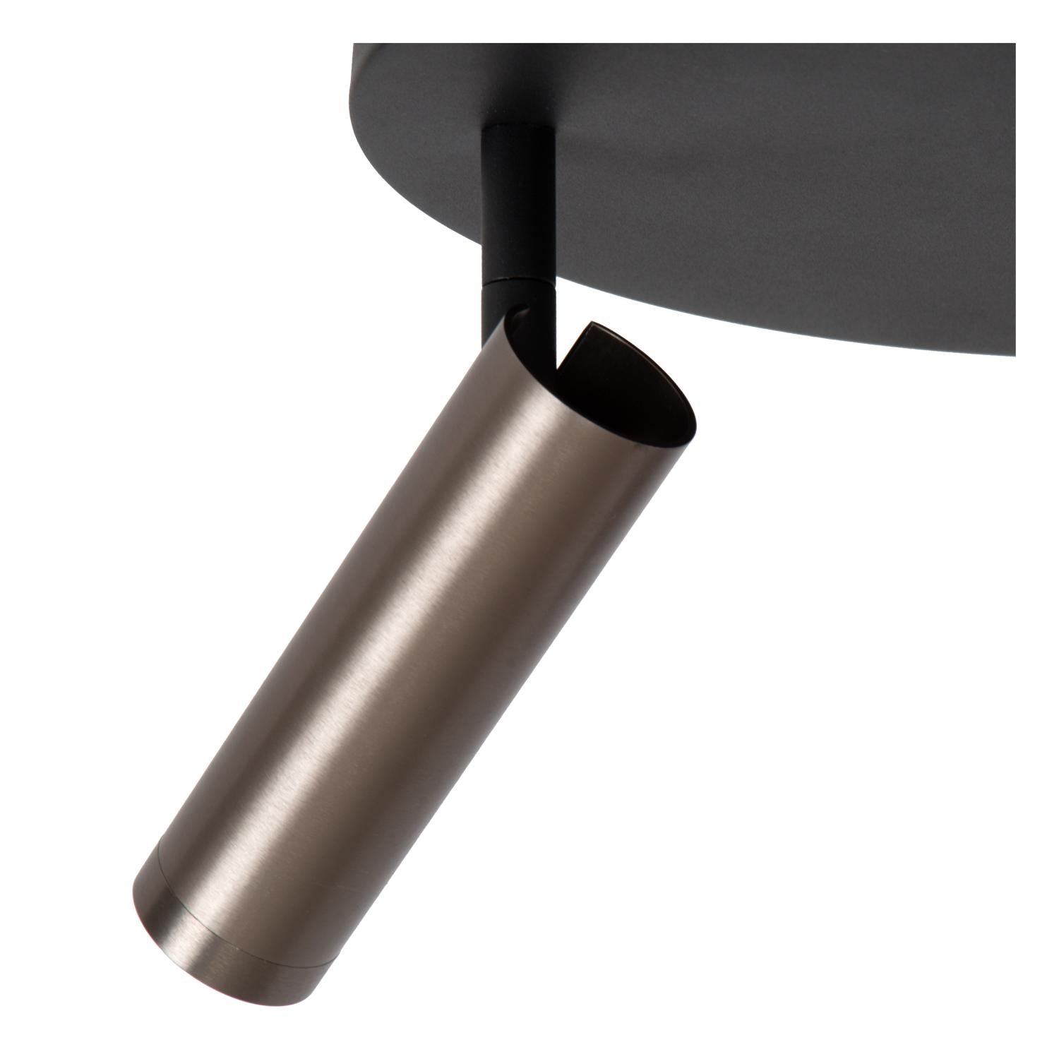 GRADO - Plafondspot - Ø 25 cm - 3xGU10 (MR11) - Grijs ijzer