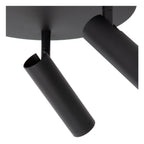 GRADO - Spot plafonnier - Ø 25 cm - 3xGU10 (MR11) - Noir