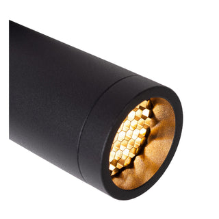 GRADO - Spot plafonnier - Ø 25 cm - 3xGU10 (MR11) - Noir