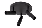 GRADO - Spot plafonnier - Ø 25 cm - 3xGU10 (MR11) - Noir