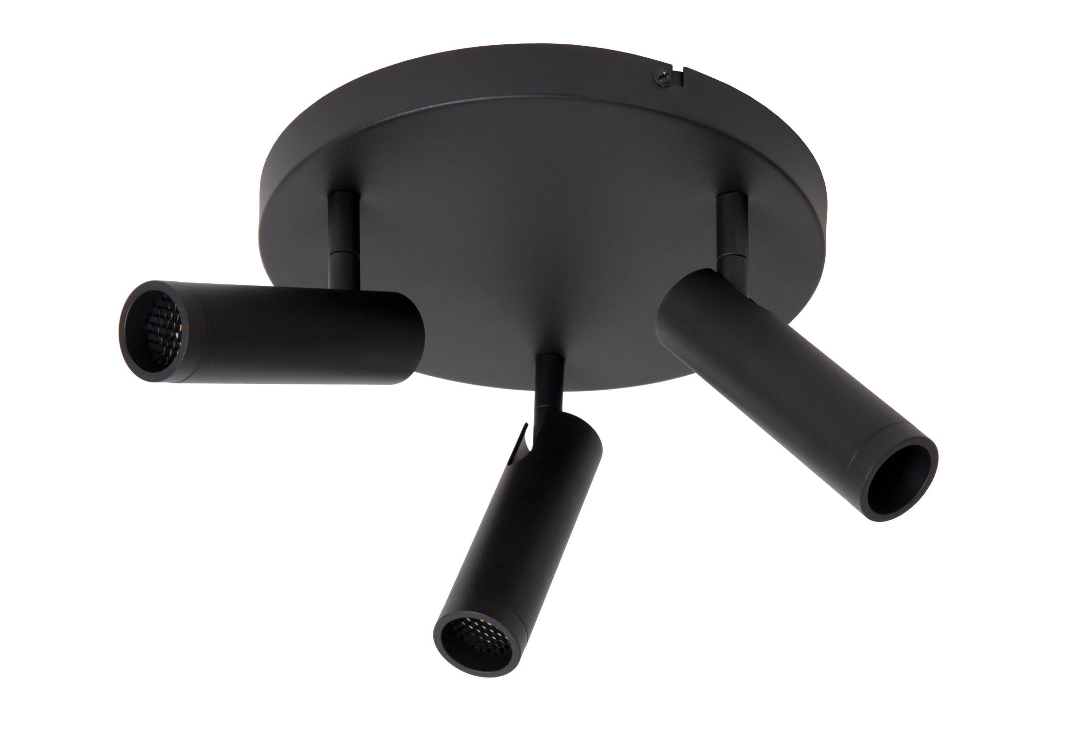 GRADO - Ceiling spot - Ø 25 cm - 3xGU10 (MR11) - Black