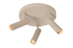 GRADO - Spot plafonnier - Ø 25 cm - 3xGU10 (MR11) - Taupe
