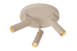 GRADO - Spot plafonnier - Ø 25 cm - 3xGU10 (MR11) - Taupe