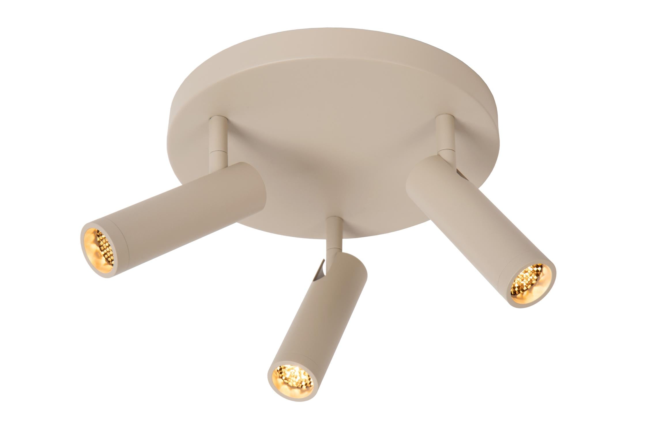 GRADO - Spot plafonnier - Ø 25 cm - 3xGU10 (MR11) - Taupe