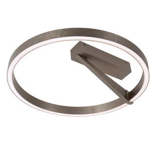 APPLAUSE - Plafonnier - Ø 40 cm - LED Dimmable - CCT - 1x26W 2200K/4000K - Gris fer
