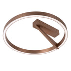 APPLAUSE - Plafonnière - Ø 40 cm - LED Dimb. - CCT - 1x26W 2200K/4000K - Koffie