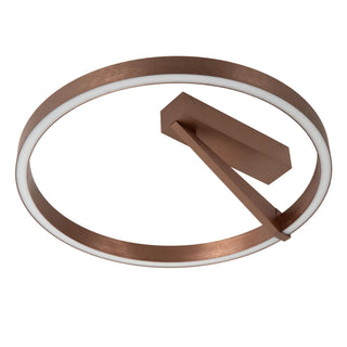 APPLAUSE - Plafonnière - Ø 40 cm - LED Dimb. - CCT - 1x26W 2200K/4000K - Koffie