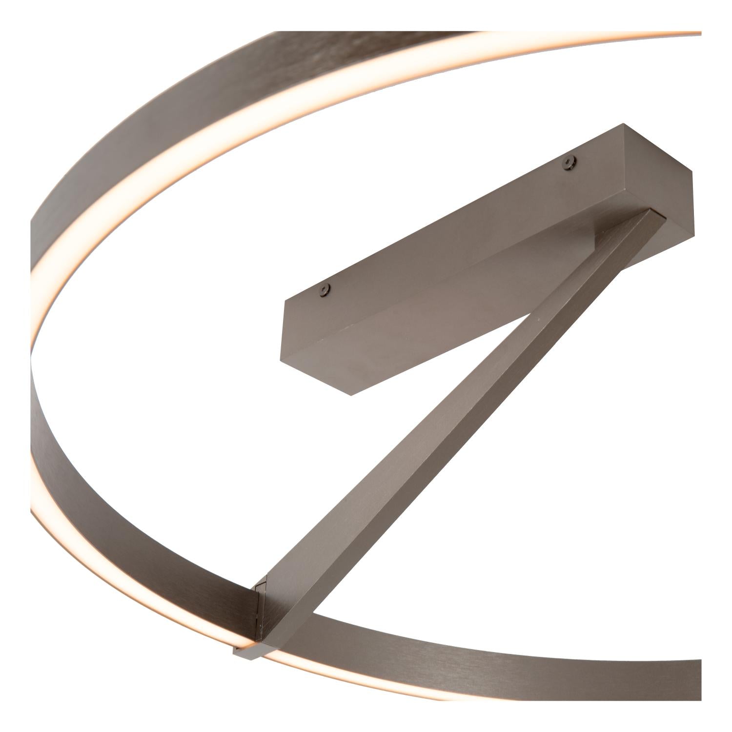 APPLAUSE - Ceiling light - Ø 60 cm - LED Dimmable - CCT - 1x40W 2200K/4000K - Iron grey